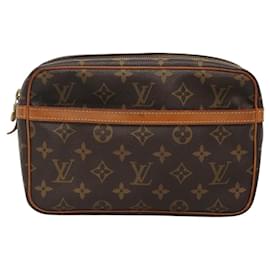 Louis Vuitton-LOUIS VUITTON Monogram Compiegne 23 Clutch Bag M51847 LV Auth ep8631-Monogram
