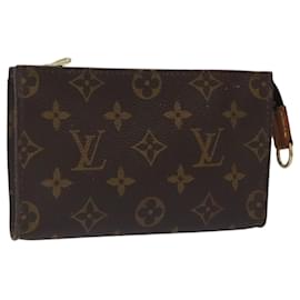 Louis Vuitton-LOUIS VUITTON Monogram Bucket PM Accessory Pouch LV Auth 120082-Monogram