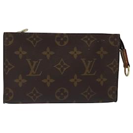 Louis Vuitton-LOUIS VUITTON Monogram Bucket PM Accessory Pouch LV Auth 120082-Monogram