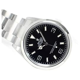 Rolex-ROLEX EXPLORER I 36 MM 114270 Z series 07 Mens-Silvery