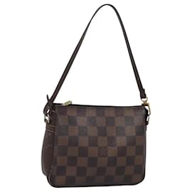 Louis Vuitton-LOUIS VUITTON Damier Ebene Trousse Makeup Pouch N51982 LV Auth 120327-Other