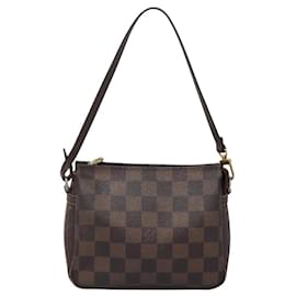 Louis Vuitton-LOUIS VUITTON Damier Ebene Trousse Makeup Pouch N51982 LV Auth 120327-Other