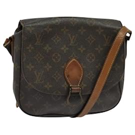 Louis Vuitton-LOUIS VUITTON Monogram Monogram Saint Cloud GM Shoulder Bag M51242 Auth 120044-Monogram