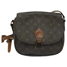 Louis Vuitton-LOUIS VUITTON Monogram Monogram Saint Cloud GM Shoulder Bag M51242 Auth 120044-Monogram