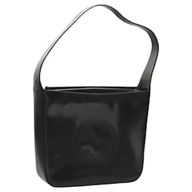 Gucci-GUCCI Shoulder Bag Patent leather Black 000 1186 0506 Auth ep8654-Black