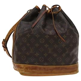 Louis Vuitton-LOUIS VUITTON Monogram Noe Shoulder Bag M42224 LV Auth 118303-Monogram
