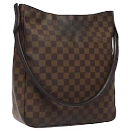 Louis Vuitton-LOUIS VUITTON Damier Ebene Looping GM Shoulder Bag N51144 LV Auth bs24504-Other