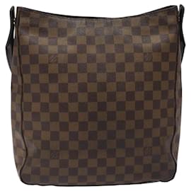 Louis Vuitton-LOUIS VUITTON Damier Ebene Looping GM Shoulder Bag N51144 LV Auth bs24504-Other