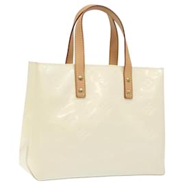 Louis Vuitton-LOUIS VUITTON Monogram Vernis Reade PM Hand Bag Perle M91336 LV Auth 120247-Other