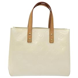 Louis Vuitton-LOUIS VUITTON Monogram Vernis Reade PM Hand Bag Perle M91336 LV Auth 120247-Other