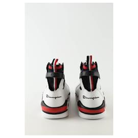 Autre Marque-Leather sneakers-White