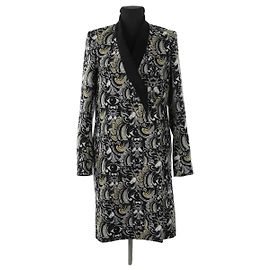 Kenzo Black wool coat Black