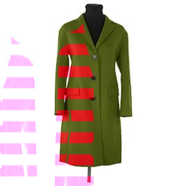 Tara Jarmon-Wool coat-Red