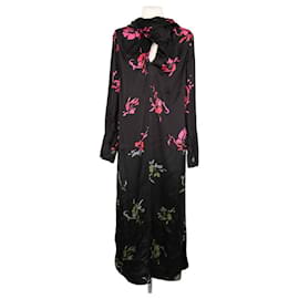 Ganni-Black dress-Black
