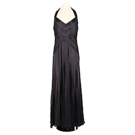 Bcbg Max Azria-Silk dress-Blue