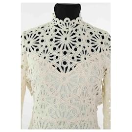 Maje-Cotton dress-White