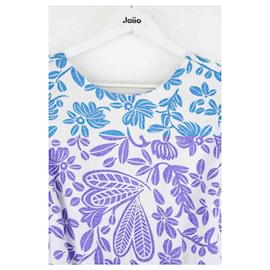 Autre Marque-Cotton dress-Blue