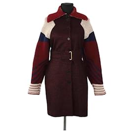Kenzo-Wool coat-Red