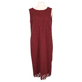 Marella-Burgundy dress-Dark red