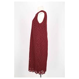 Marella-Burgundy dress-Dark red