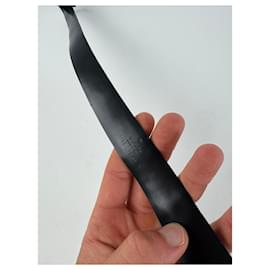 Gucci-GUCCI Belts T.cm 90 Leather-Black