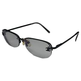 Chanel-CHANEL Sunglasses T.  Metal-Silvery