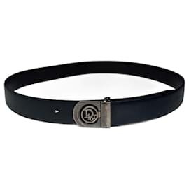 Dior-DIOR Belts T.cm 90 Leather-Black