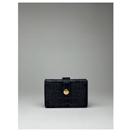 Miu Miu-MIU MIU Purses, wallets & cases T.  Patent leather-Navy blue