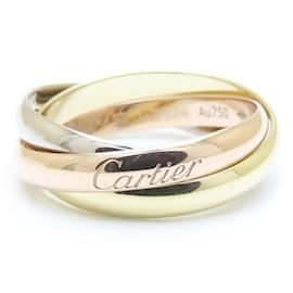 Cartier-Cartier Trinity Ring in Three-Color Gold-Other