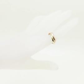 Cartier-Cartier Trinity Ring in Three-Color Gold-Other