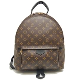 Louis Vuitton-Louis Vuitton Monogram Palm Springs Backpack MM-Brown,Monogram