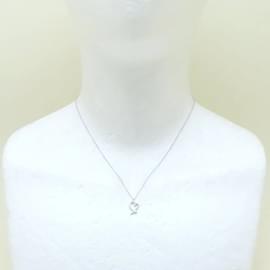 Tiffany & Co-Tiffany Loving Heart Necklace in 18K White Gold-Other