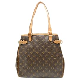 Louis Vuitton-Louis Vuitton Monogram Batignolles Vertical Tote Bag-Brown,Monogram