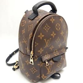 Louis Vuitton-Louis Vuitton Monogram Palm Springs Backpack MINI-Brown,Monogram