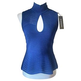Stunning MARCIANO navy blue top new with tag Blue