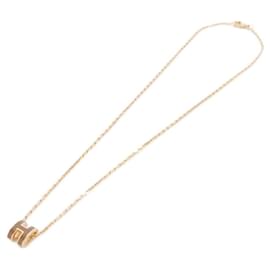 Hermès-Hermes Pop H MINI Necklace-Golden