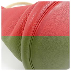 Hermès-Sac à épaule Hermes Majoire GM 044729CK-Rouge