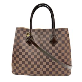 Louis Vuitton-Louis Vuitton Kensington Damier Ebene Handbag-Brown,Damier ebene