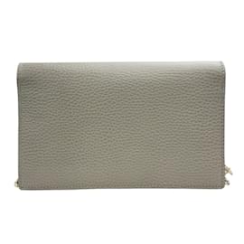 Gucci-GUCCI 510314 Interlocking Chain Wallet Shoulder Bag-Brown