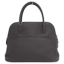Hermès-Sac à main Hermes Bolide 31 cm-Noir