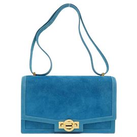 Hermès Bolsa de Ombro Hermes Ring 2 Turquesa