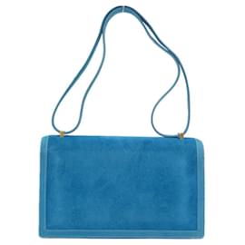 Hermès-Sac à épaule Hermes Ring 2-Turquoise