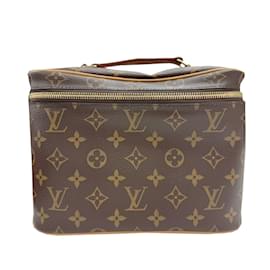 Louis Vuitton-Louis Vuitton Nice BB Monogram Vanity Bag-Brown,Monogram