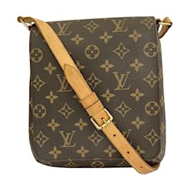 Louis Vuitton-Louis Vuitton Musette Salsa Monogram Shoulder Bag-Brown,Monogram
