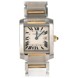 Cartier-Cartier Tank Francaise MM Date Combi Wristwatch-Other