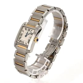 Cartier-Cartier Tank Francaise MM Date Combi Wristwatch-Other