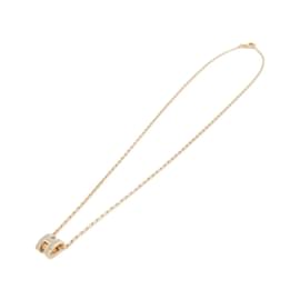 Hermès-Collier Hermes Pop H MINI-Marron,Doré