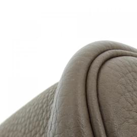 Hermès-Sac à main Hermes Picotin Lock MM-Taupe