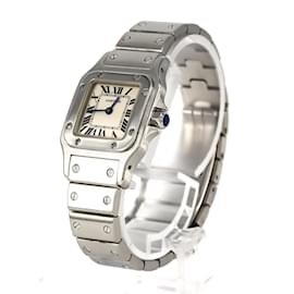 Cartier-Cartier Santos Galbe SM W20056D6 Stainless Steel Wristwatch-Other