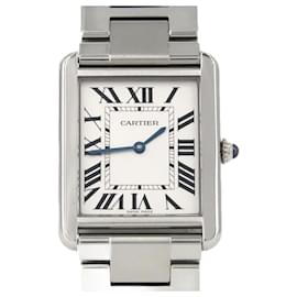 Cartier-Cartier Tank Solo LM W5200014 Stainless Steel Quartz Watch-Other